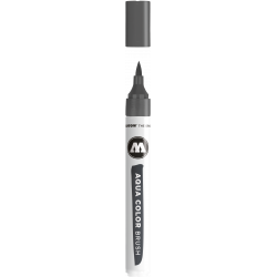 Aqua Color Brush Pen - Molotow - 024, Neutral Grey 01, 1 mm