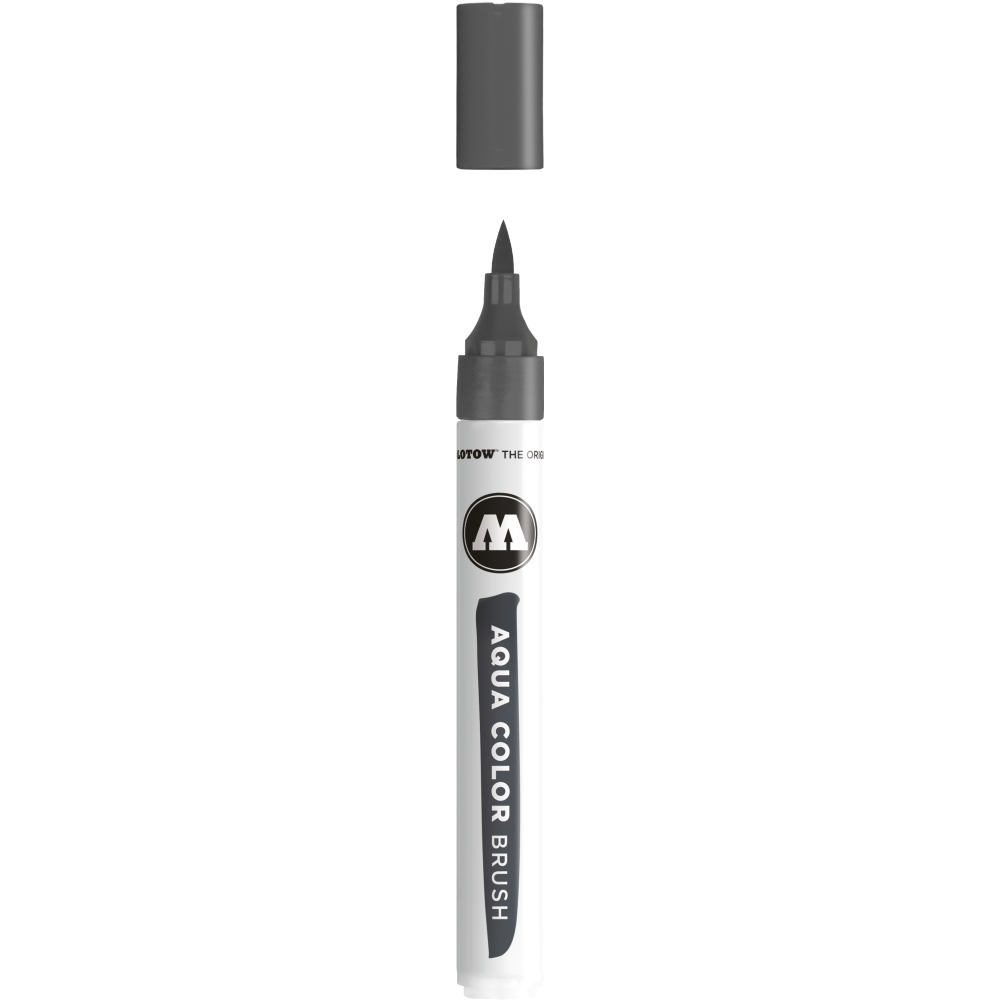 Aqua Color Brush Pen - Molotow - 024, Neutral Grey 01, 1 mm