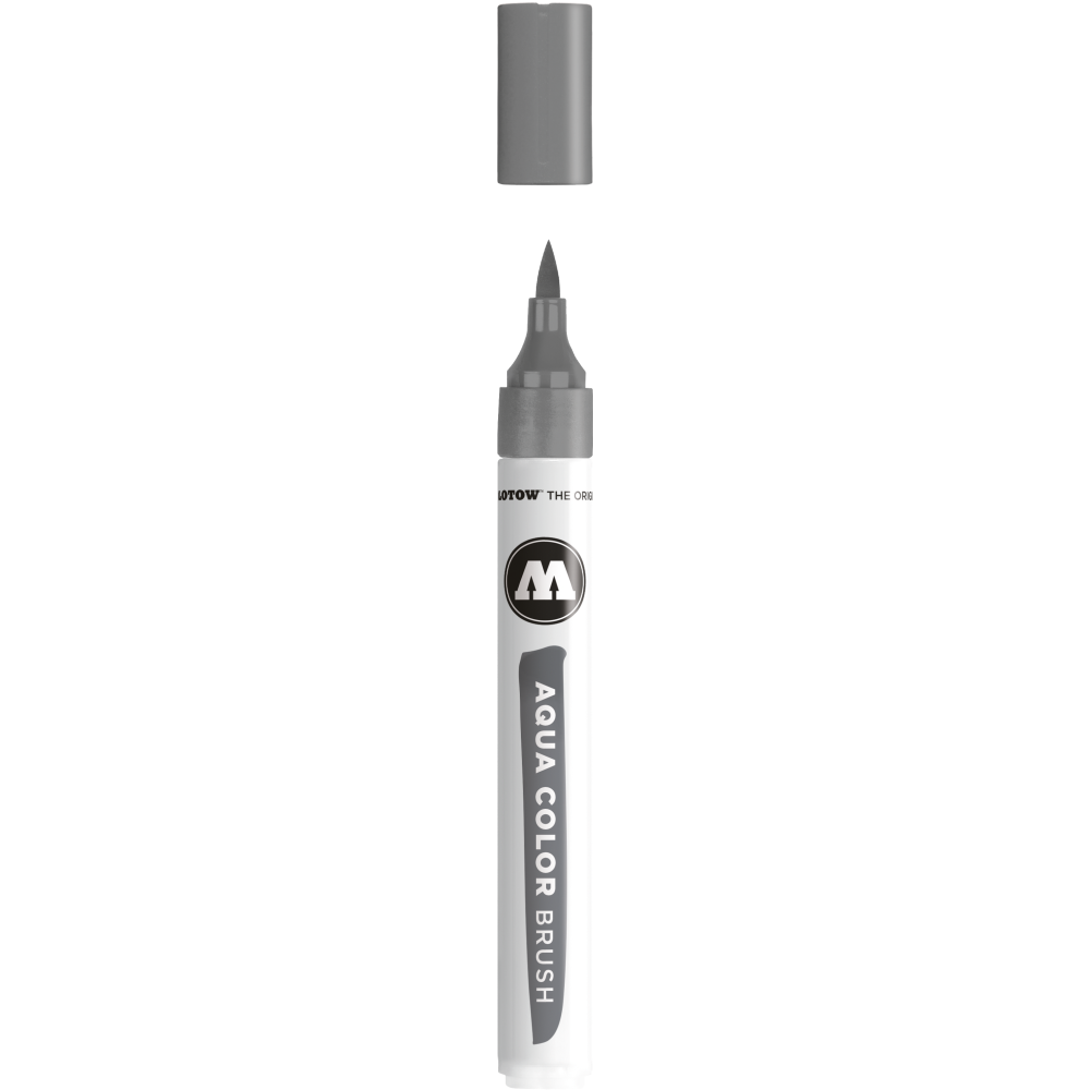 Marker Aqua Color Brush - Molotow - 025, Neutral Grey 02, 1 mm
