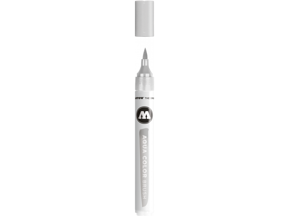 Aqua Color Brush Pen - Molotow - 027, Neutral Grey 04, 1 mm