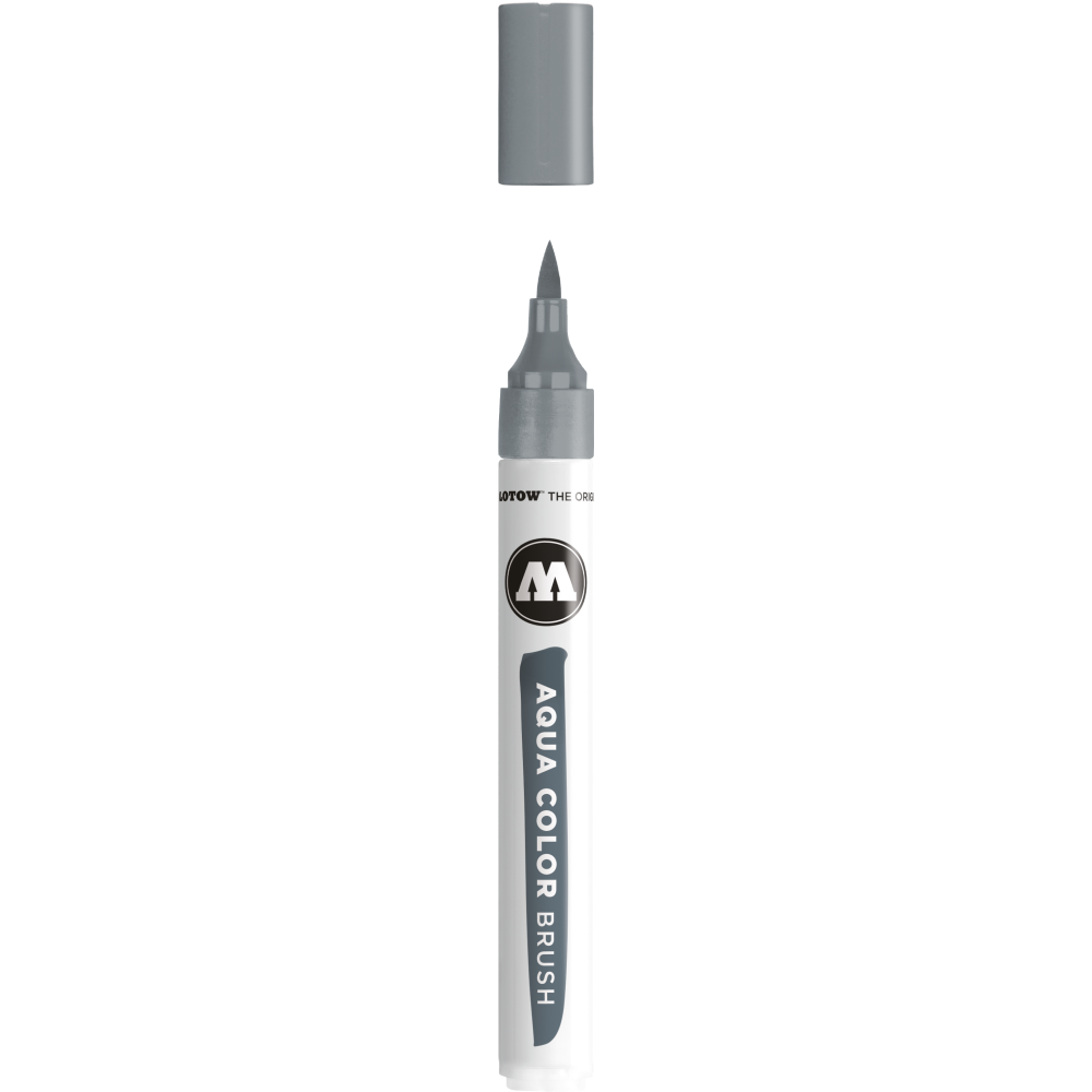 Marker Aqua Color Brush - Molotow - 030, Cool Grey 01, 1 mm