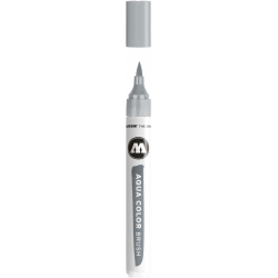 Marker Aqua Color Brush - Molotow - 031, Cool Grey 02, 1 mm