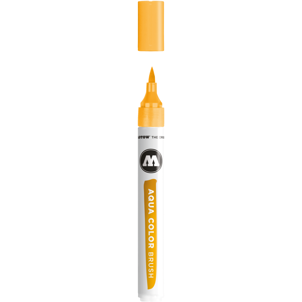Aqua Color Brush Pen - Molotow - 041, Light Orange, 1 mm
