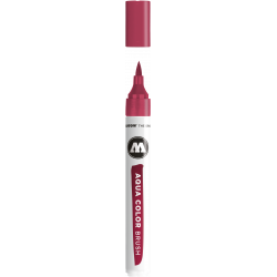 Marker Aqua Color Brush - Molotow - 043, Burgundy, 1 mm