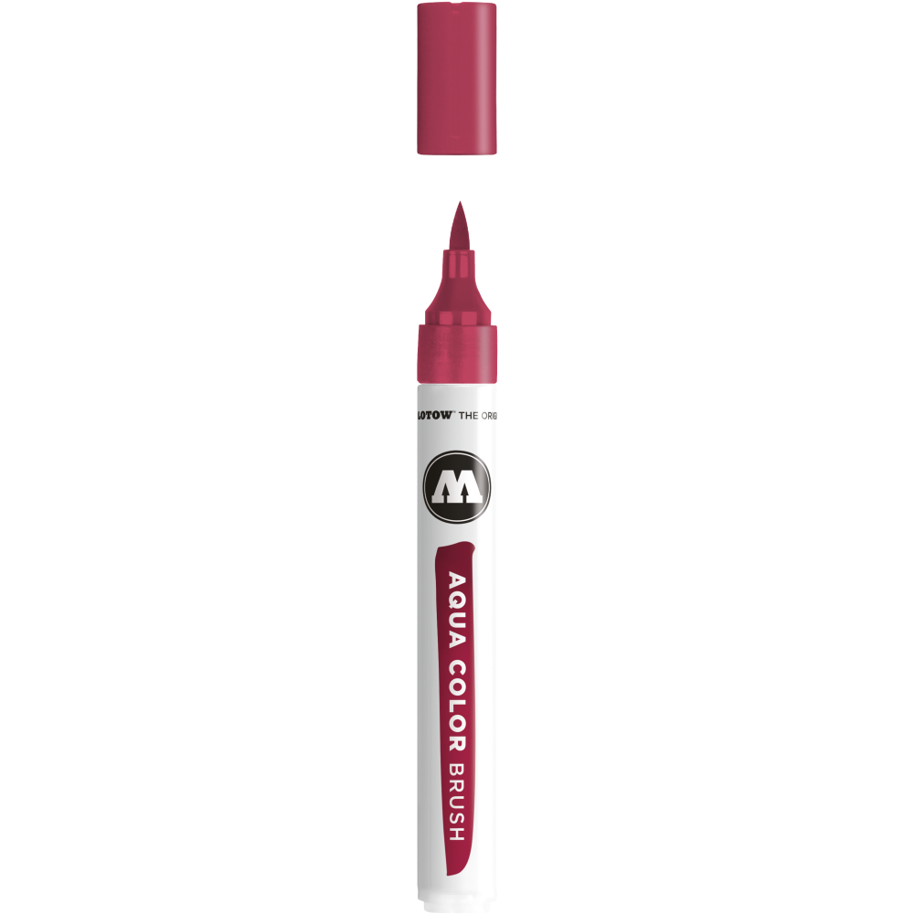 Aqua Color Brush Pen - Molotow - 043, Burgundy, 1 mm