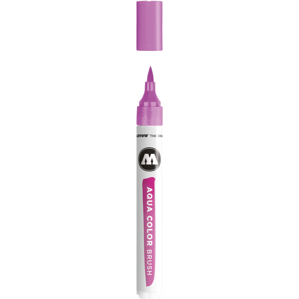 Marker Aqua Color Brush - Molotow - 045, Fuchsia, 1 mm