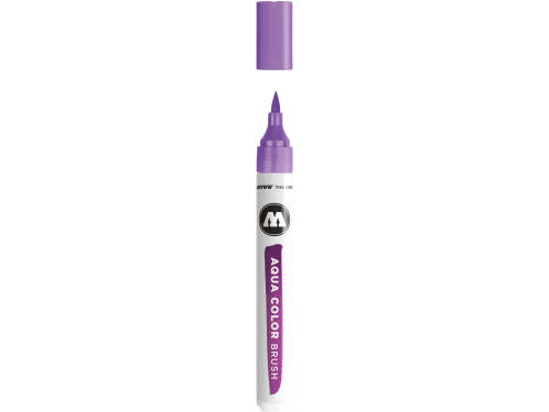 Marker Aqua Color Brush - Molotow - 048, Violet, 1 mm
