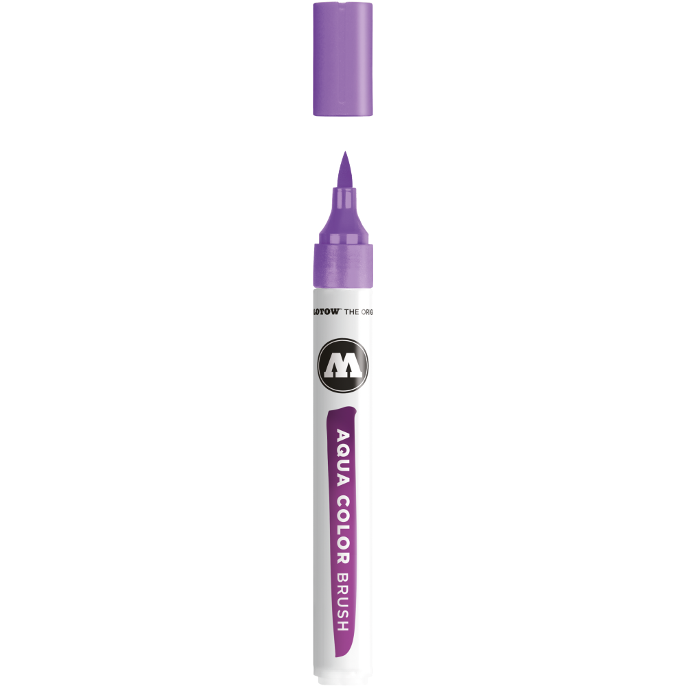 Marker Aqua Color Brush - Molotow - 048, Violet, 1 mm