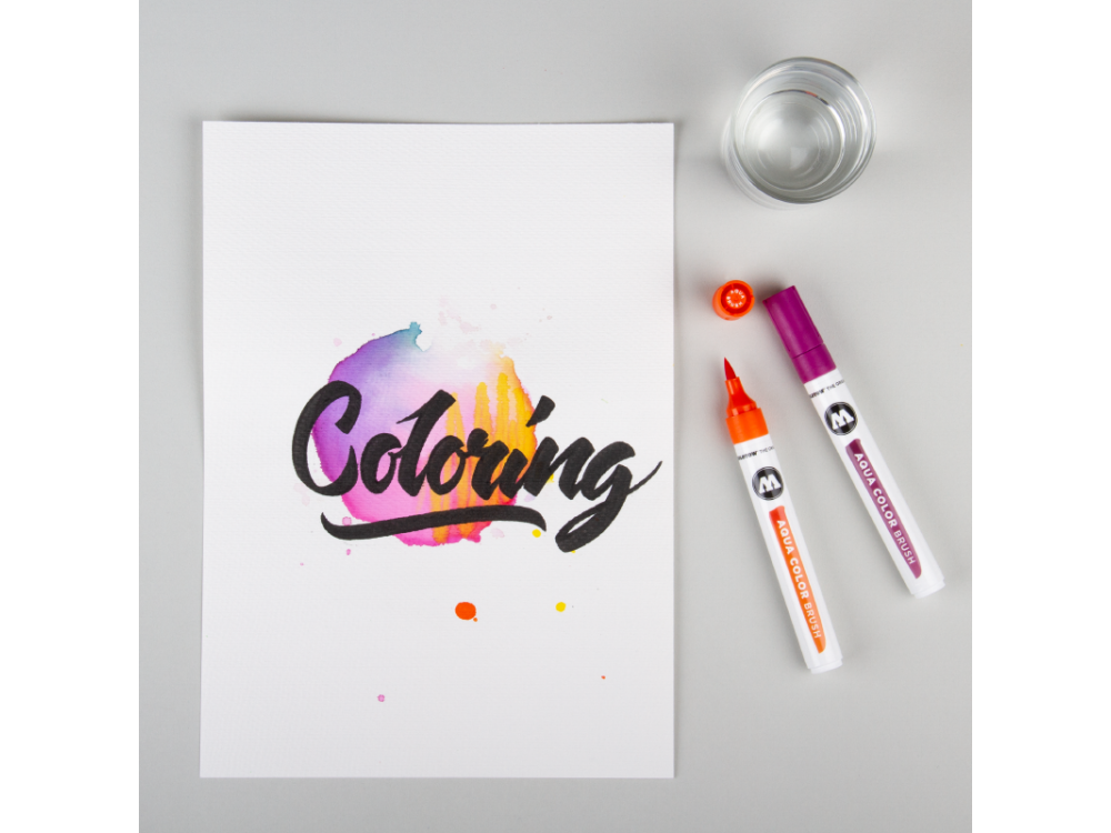 Aqua Color Brush Pen - Molotow - 051, Riviera, 1 mm