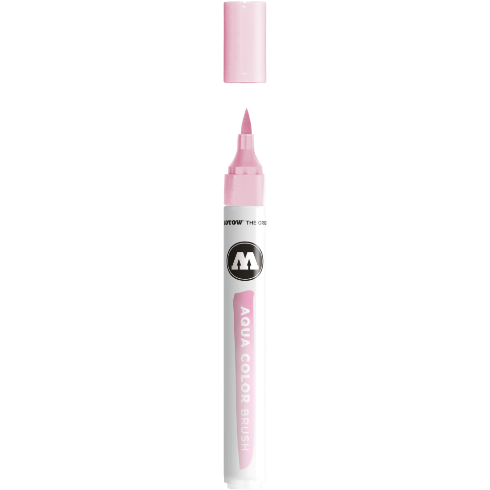 Aqua Color Brush Pen - Molotow - 055, Rose Pastel, 1 mm