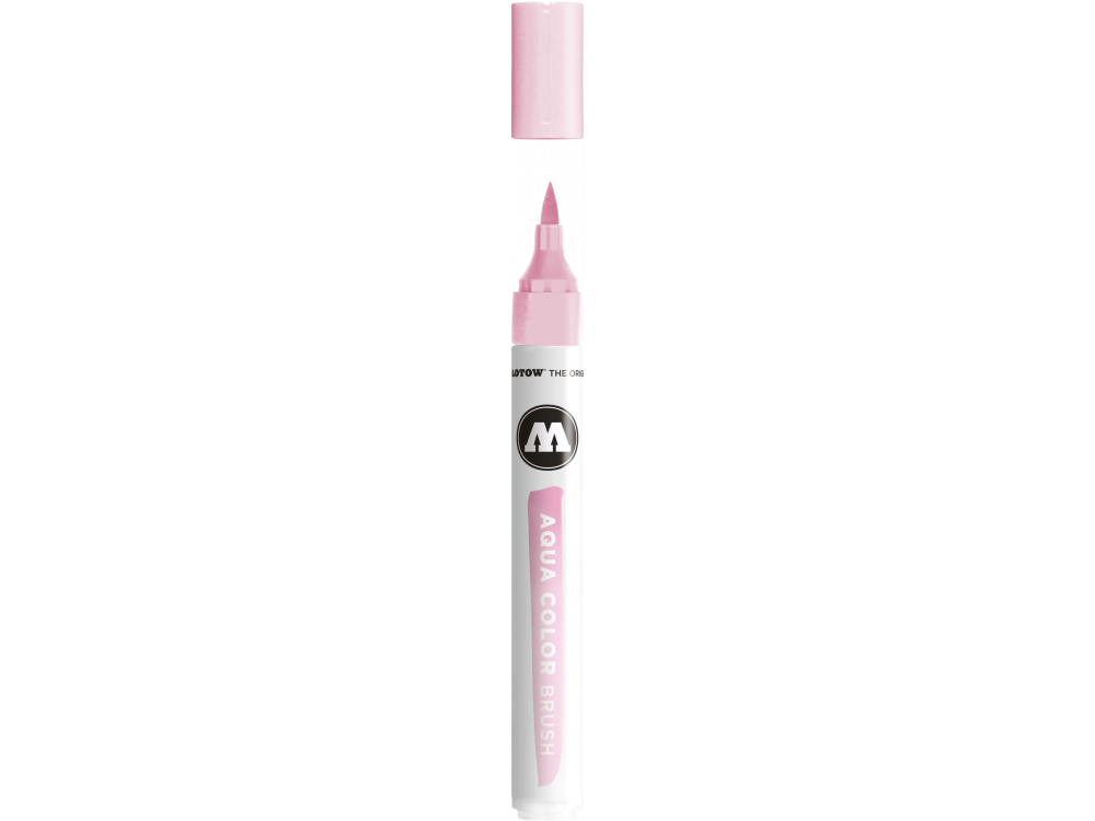 Aqua Color Brush Pen - Molotow - 055, Rose Pastel, 1 mm