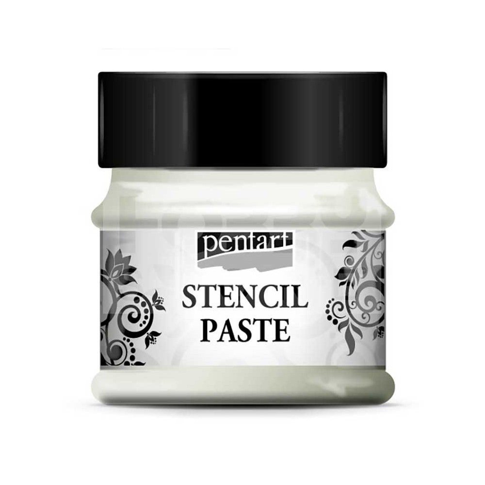 Stencil Paste - Pentart - pearl, 50 ml