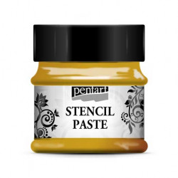 Stencil Paste - Pentart - metallic gold, 50 ml