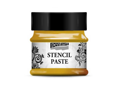 Stencil Paste - Pentart - metallic gold, 50 ml