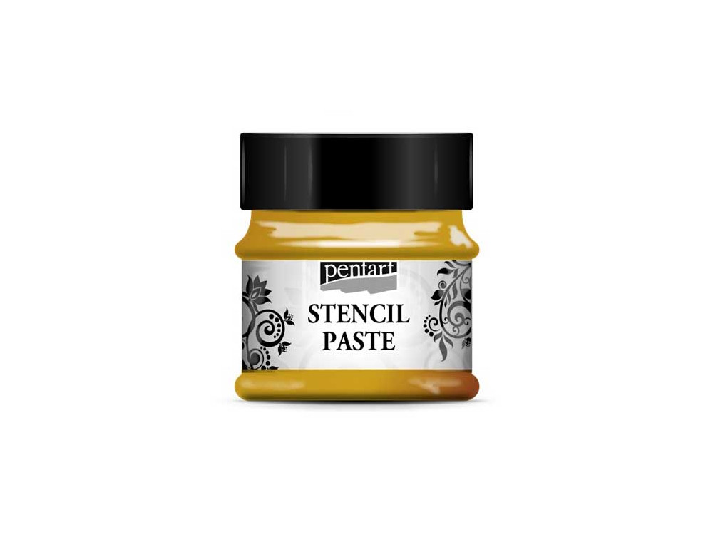 Stencil Paste - Pentart - metallic gold, 50 ml