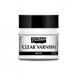 Fast-drying Clear Varnish - Pentart - matt, 50 ml