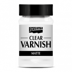 Fast-drying Clear Varnish - Pentart - matt, 100 ml