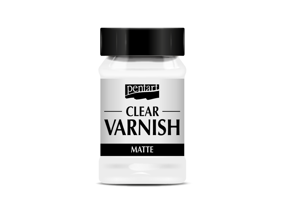 Fast-drying Clear Varnish - Pentart - matt, 100 ml