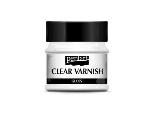 Fast-drying Clear Varnish - Pentart - gloss, 50 ml