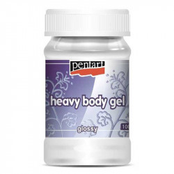 Heavy Body Gel - Pentart - transparent, glossy, 100 ml