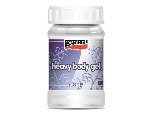 Heavy Body Gel - Pentart - transparent, glossy, 100 ml