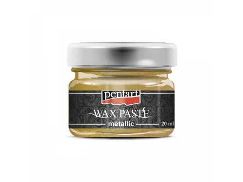 Wax paste - Pentart - gold, 20 ml