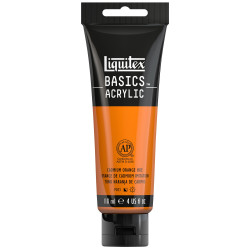 Farba Basics Acrylic - Liquitex - 720, Cadmium Orange Hue, 118 ml