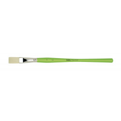Flat, synthetic brush free-style - Liquitex - long handle, no. 10