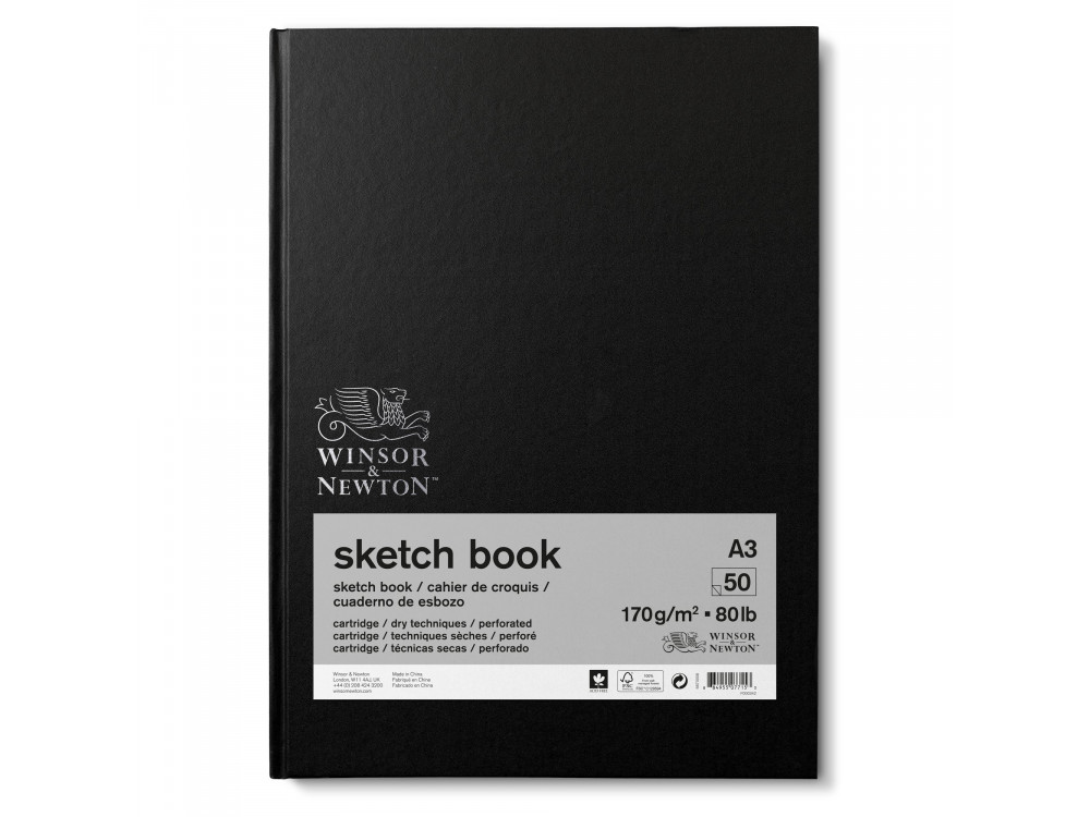 Sketch Book - Winsor & Newton - A3, 170g, 50 sheets