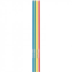 Technograph pencil lead refills, 2 mm - Caran d'Ache - colorful, 4 pcs.