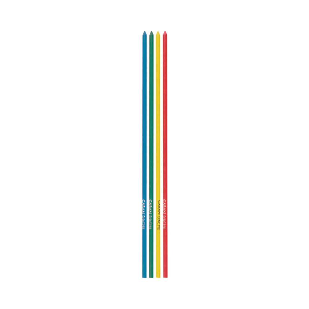Technograph pencil lead refills, 2 mm - Caran d'Ache - colorful, 4 pcs.