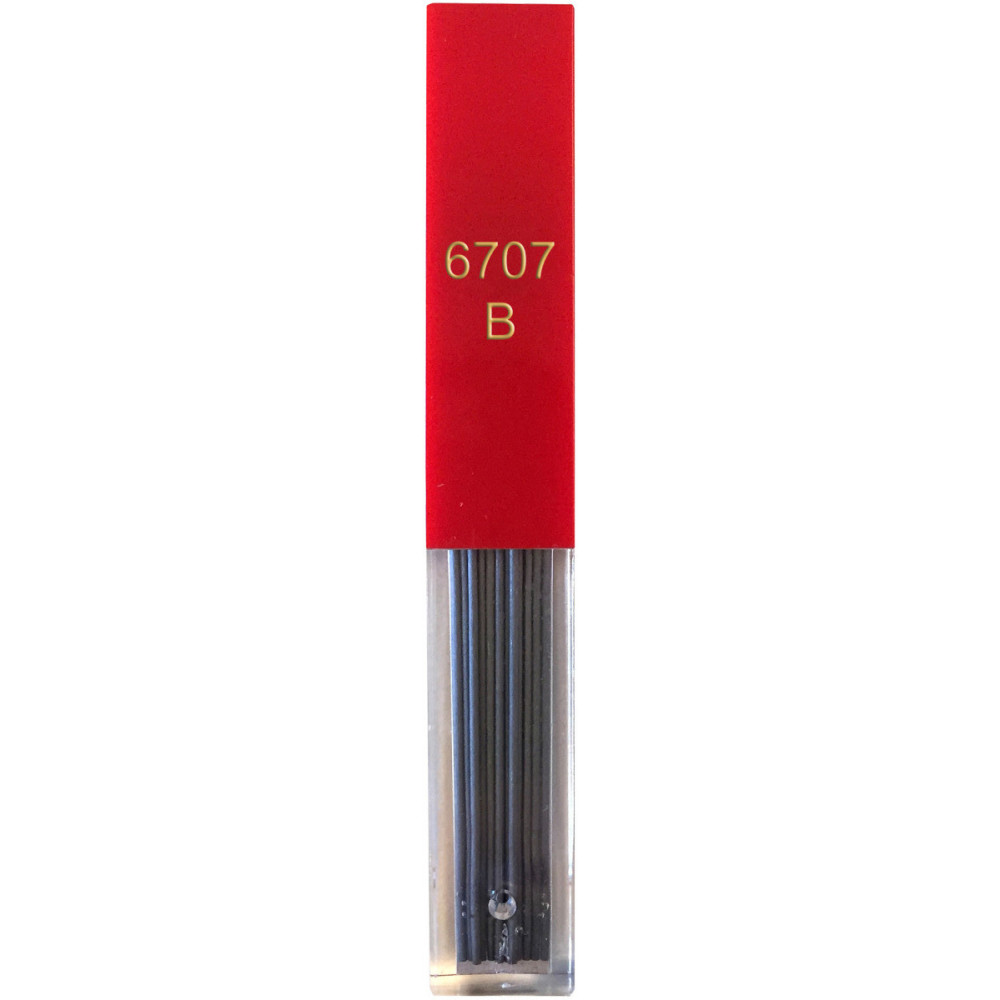 Auto-feed mechanical pencil lead refills 0,7 mm - Caran d'Ache - B, 12 pcs.