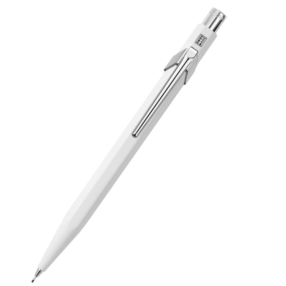 Mechanical pencil 844 Classic Line - Caran d'Ache - white, 0,7 mm