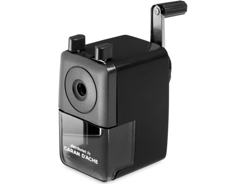 Handle plastic sharpener - Caran d'Ache - black