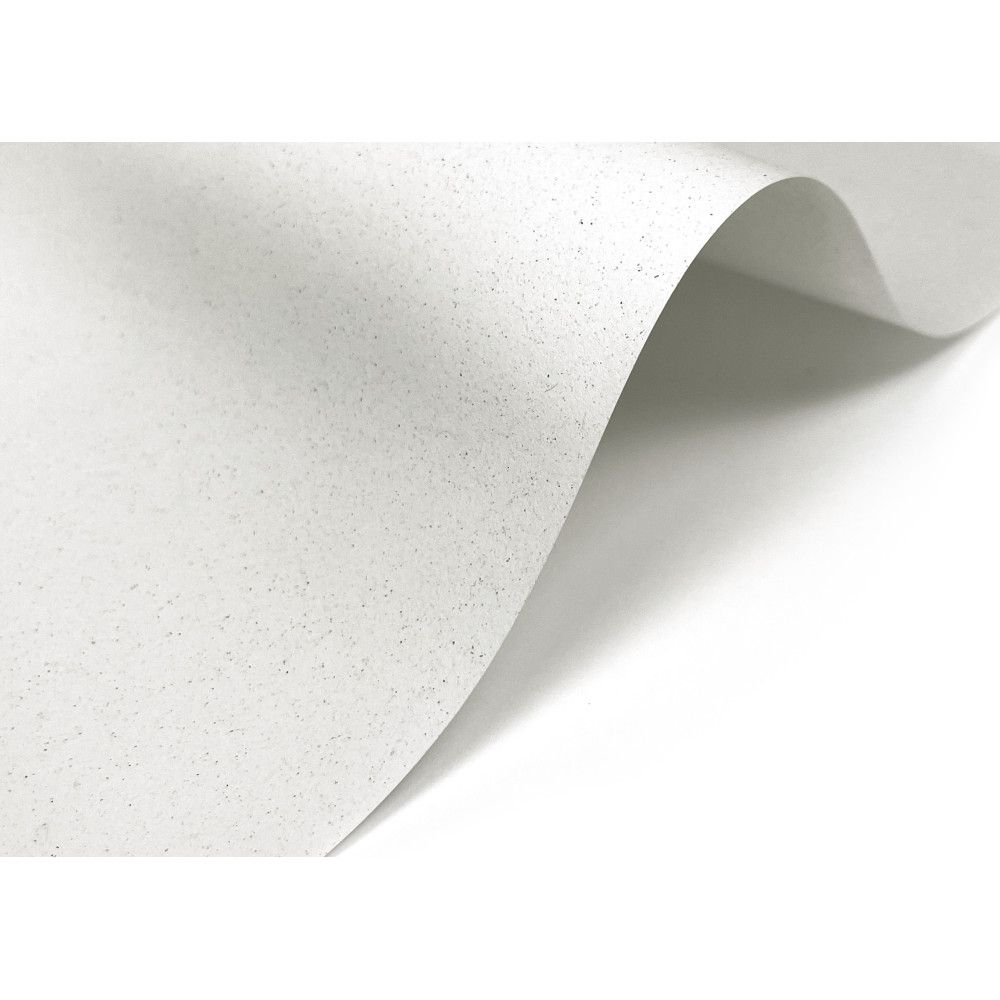 Crush paper 120g - Corn, white, A4, 100 sheets