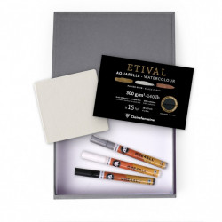 Acryl Competence Set with box - Clairefontaine - A6