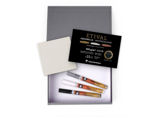Zestaw do rysowania Acryl Competence Set - Clairefontaine - A6