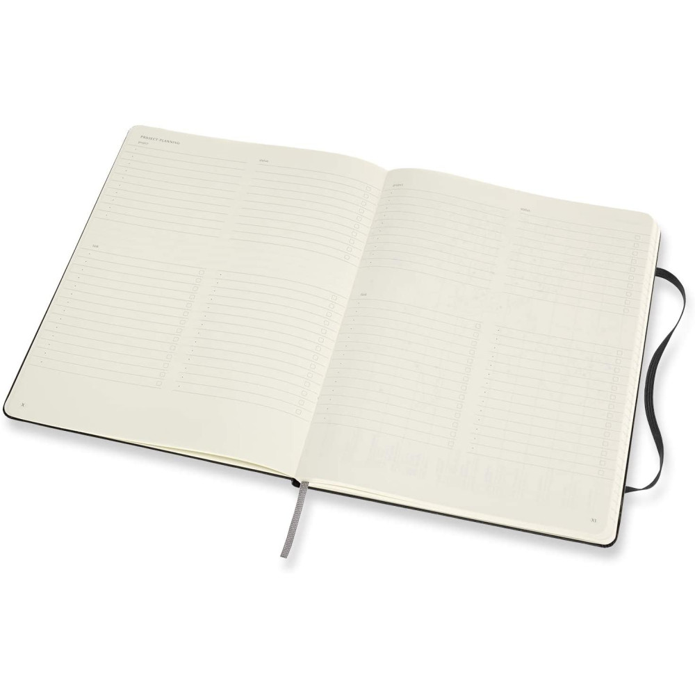 Notebook Professional - Moleskine - ruled, Black, hardcover, XL