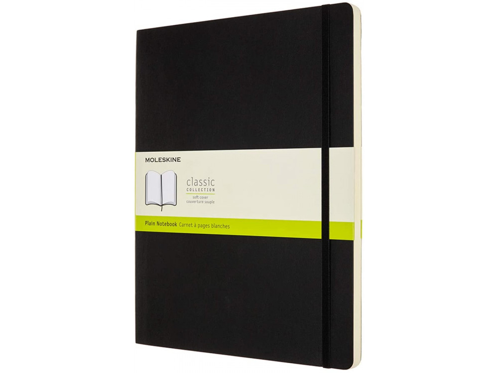 Notebook Classic - Moleskine - plain, Black, softcover, A4