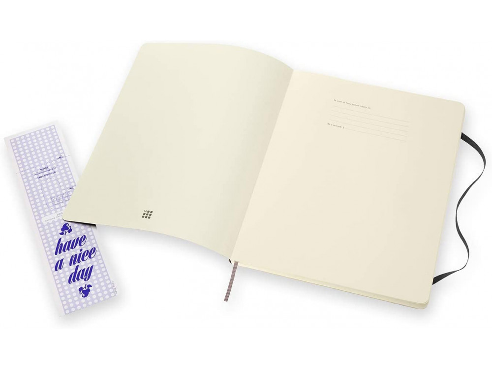 Notebook Classic - Moleskine - plain, Black, softcover, A4