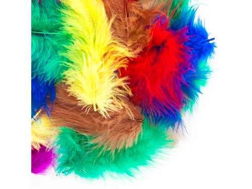 Decorative feathers - DpCraft - basic, 5 g