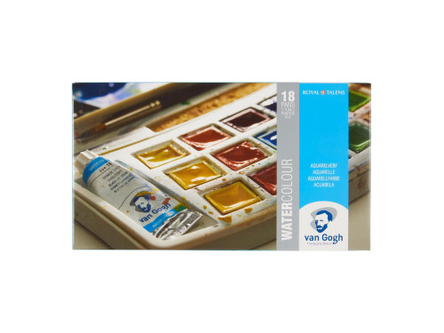 Watercolor paints pocket box - Van Gogh - 20 colors