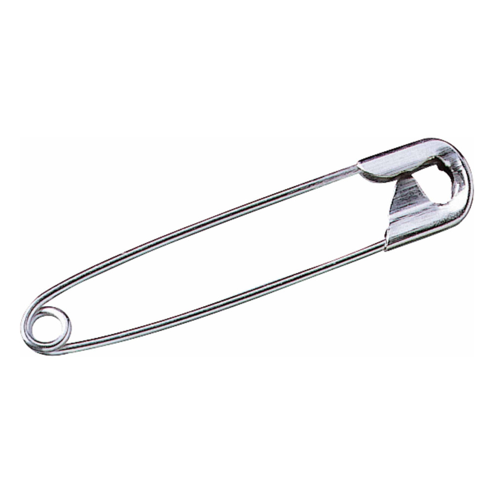 Safety pins - Knorr Prandell - silver, 22 mm, 25 pcs.