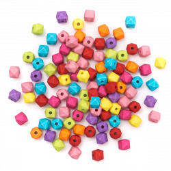 Geometric beads - DpCraft - colorful, 30 g