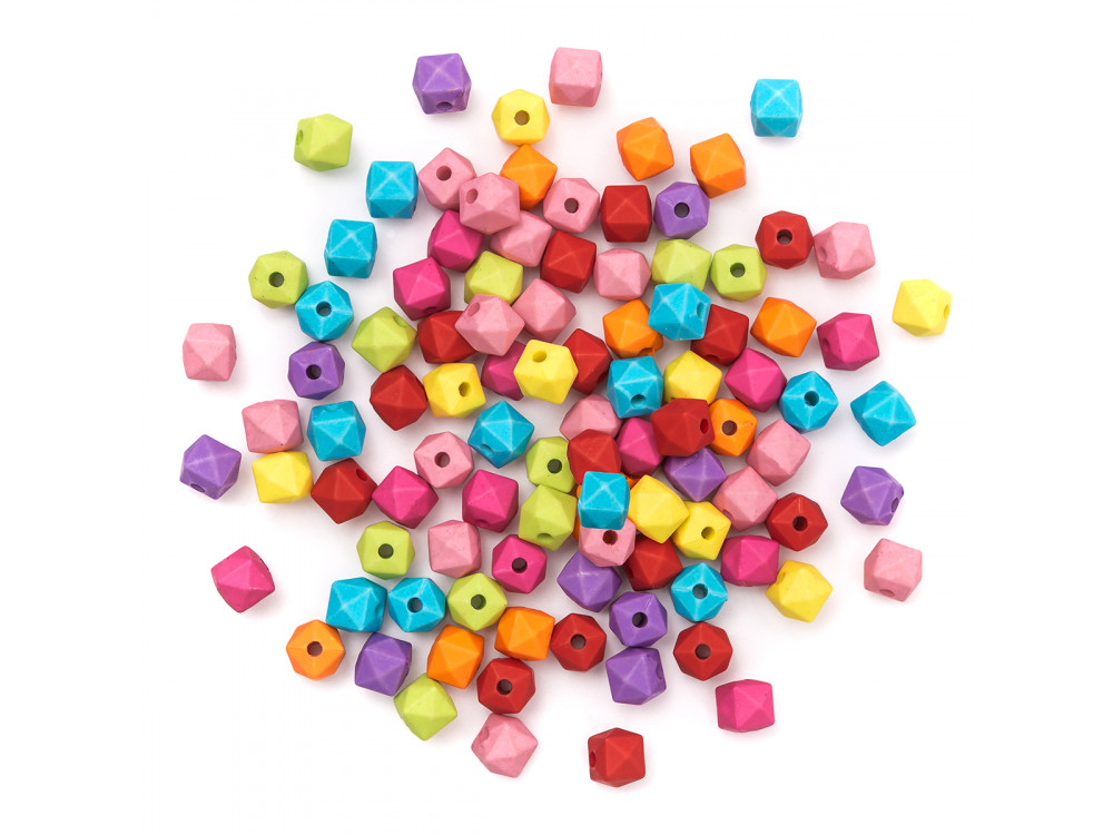 Koraliki geometryczne - DpCraft - kolorowe, 30 g