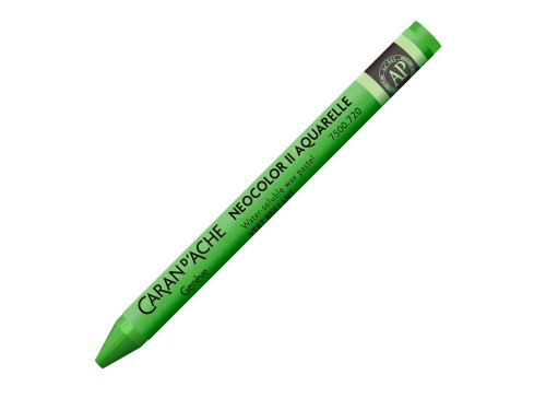 Neocolor II water-soluble wax pencil - Caran d'Ache - 720, Bright Green