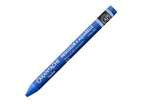 Neocolor II water-soluble wax pencil - Caran d'Ache - 260, Blue