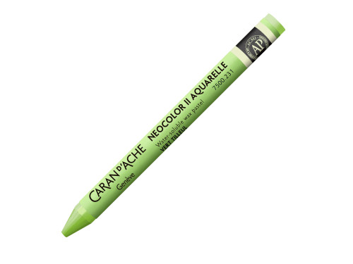 Neocolor II water-soluble wax pencil - Caran d'Ache - 231, Lime Green