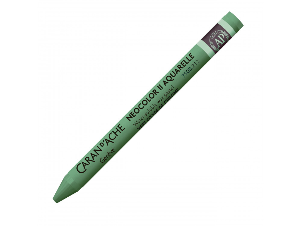 Pastela akwarelowa Neocolor II - Caran d'Ache - 212, Chromium Oxyde Green