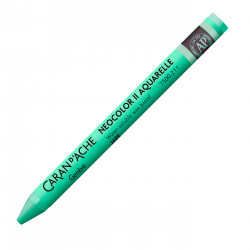 Neocolor II water-soluble wax pencil - Caran d'Ache - 211, Jade Green